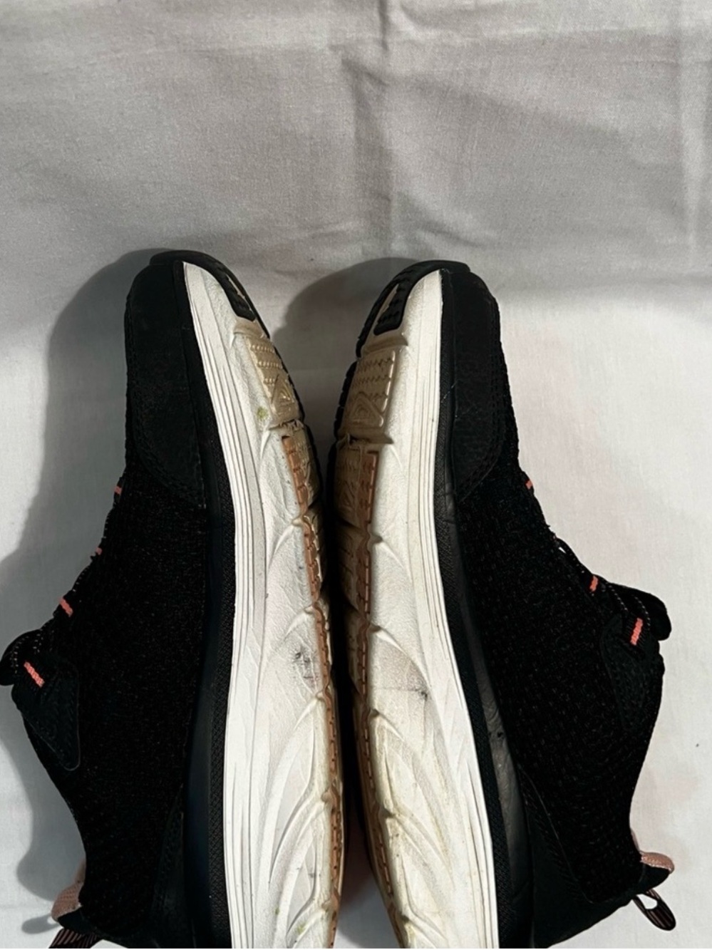 Skechers D'LUX Walker Black with Pink Accent Women's Sneakers - Picture 4 of 8